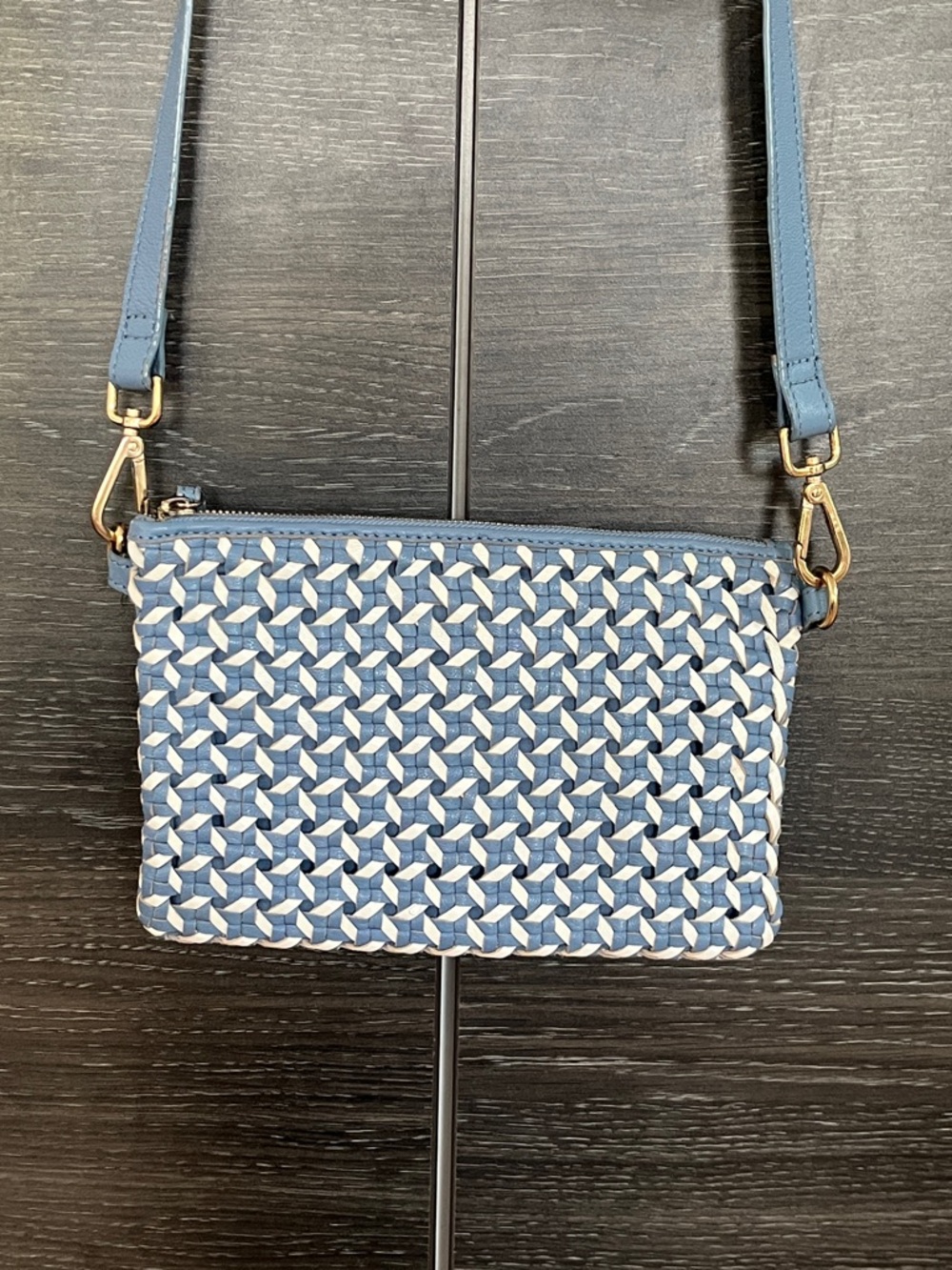 Carpisa Italian Woven Leather Bag